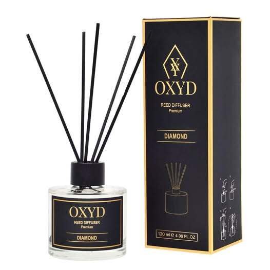 Namų kvapas  su lazdelėmis OXYD DIAMOND 120 ml.