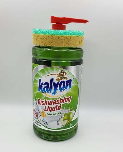 KALYON indų ploviklis (obuolių kvapo) 1 L.