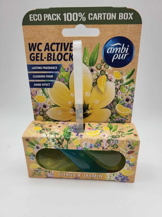 AMBI PUR WC ACTIVE GEL-BLOCK CITRUS JAZMIN 45 gr.