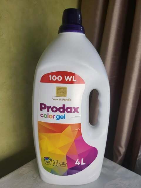 Skalbimo gelis "PRODAX" color 4,0 L