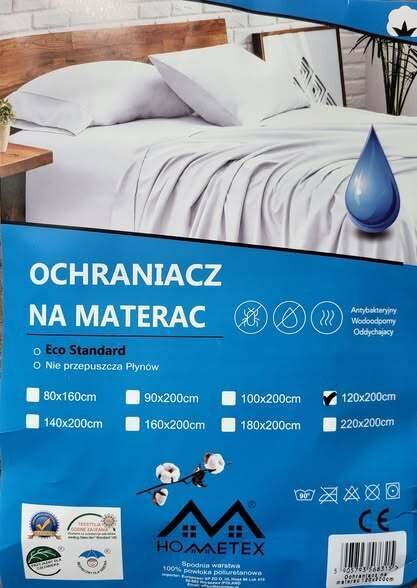 Neperšlampama paklodė 90*200
