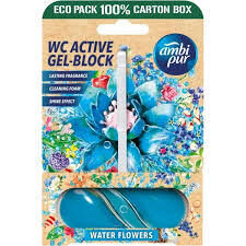 AMBI PUR WC ACTIVE GEL-BLOCK WATER FLOWERS 45 gr.